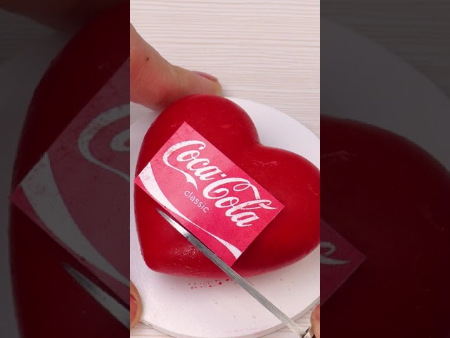 Amazing Miniature Coca Cola Heart Chocolate
