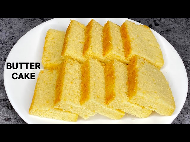 Bakery Style Butter Cake
