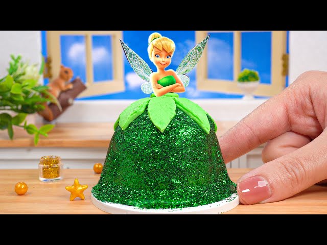 Fancy Miniature Tinker Bell Princess Cake Decorating