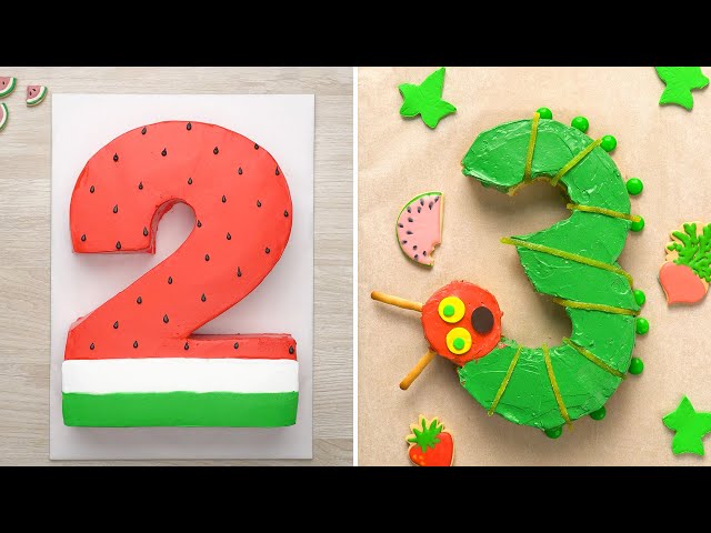Top Clever and Stunning Number Cake Decorating Ideas