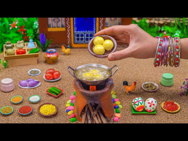 Miniature Indian Food Dishes