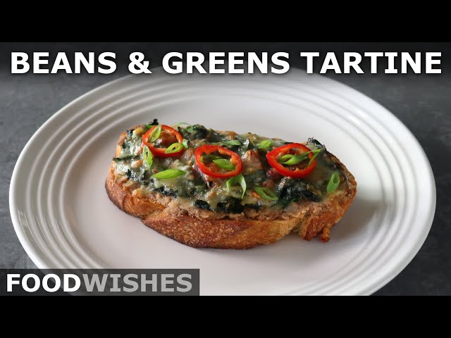 Beans & Greens Tartine
