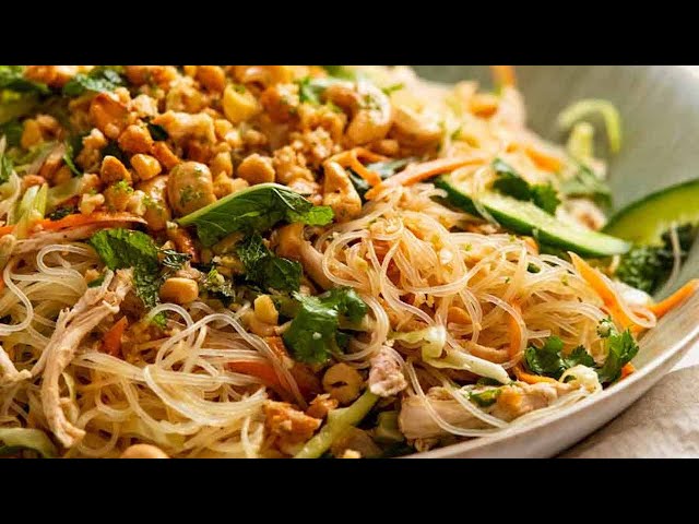 Glass Noodle Chicken Salad