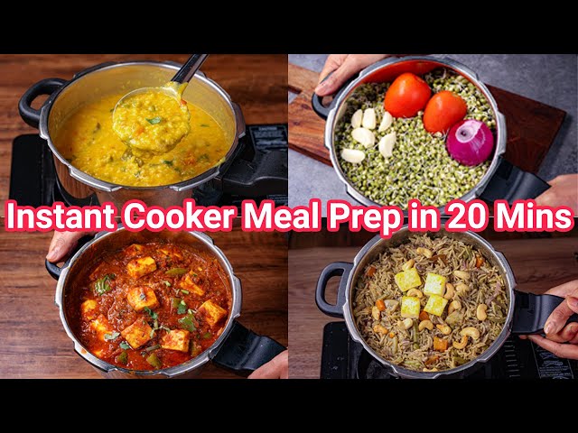Curry with Pulao & Khichdi Meal in Cooker