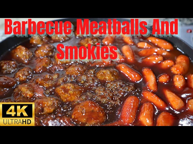 Easy Barbecue Meatballs With Grape Jelly