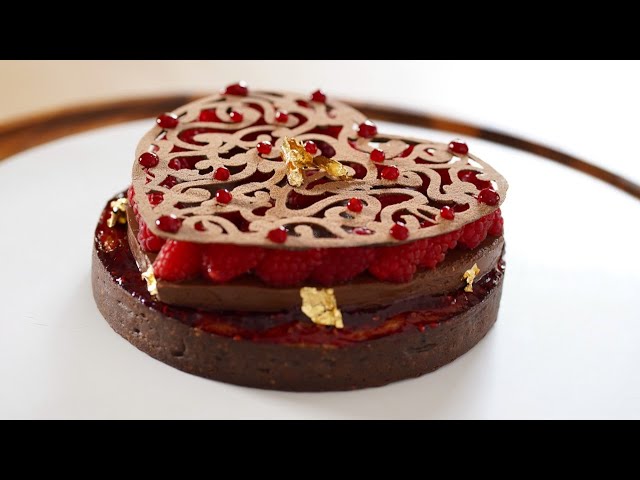 Raspberry Chocolate Tart – Bruno Albouze