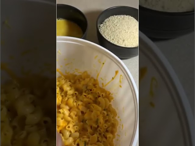 Easy Fried Mac & Cheese Bites