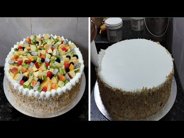 5kg Fresh Fruit Birthday Cake Design