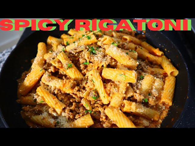 Spicy Rigatoni