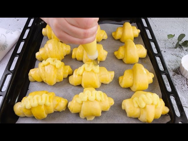 Creamy croissants: making them so soft and delicious is really simple
