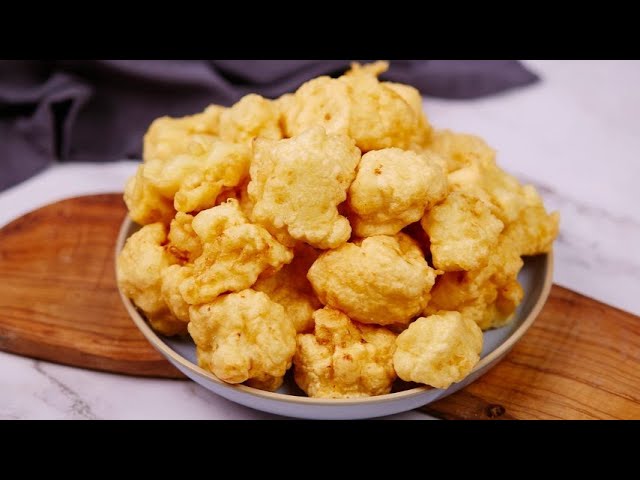 Crispy battered cauliflower: a super easy and crunchy recipe