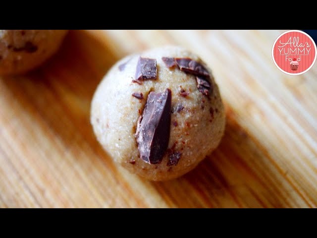 How To Make Cookie Dough Balls
