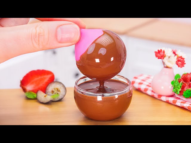 Melting Miniature Magic Chocolate Ball Recipe