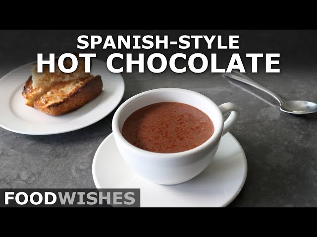 Spanish-Style Hot Chocolate
