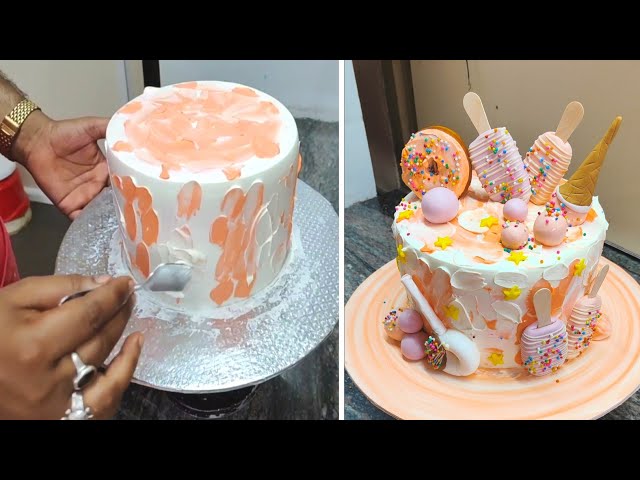 Satisfying Lollipop Birthday Cake Decoration Idea