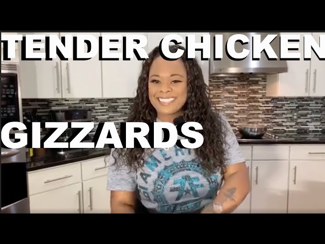 Tender Chicken Gizzards