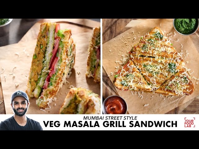 Veg Masala Grill Sandwich