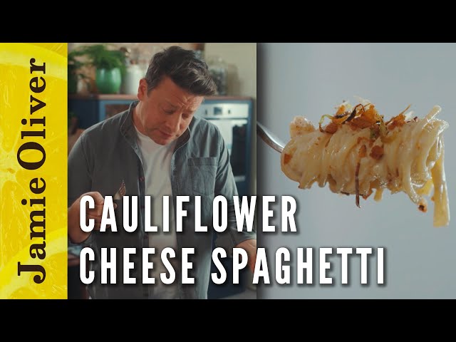 Creamy Cauliflower Cheese Spaghetti