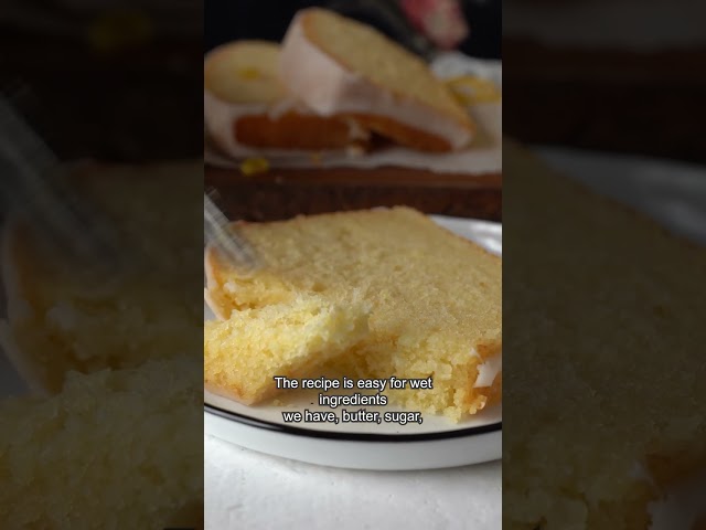 Lemon Loaf Cake with Icing