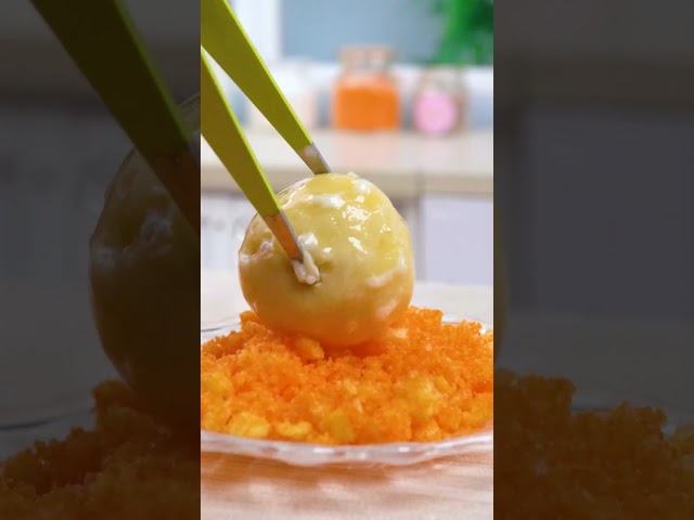 Yummy Miniature Crispy Cheese Balls Recipe