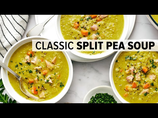 Split Pea Soup - the classic recipe you know and love