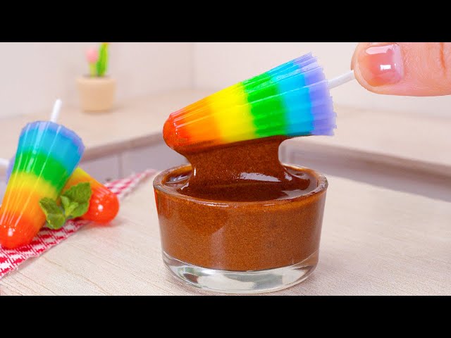 Coolest Miniature Rainbow Ice Cream