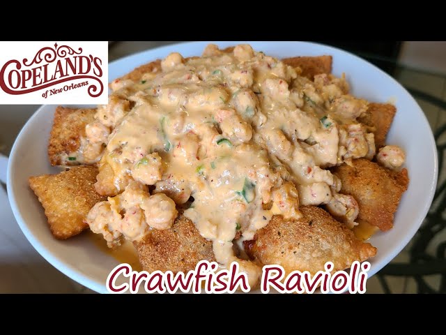 New Orleans Crawfish Ravioli