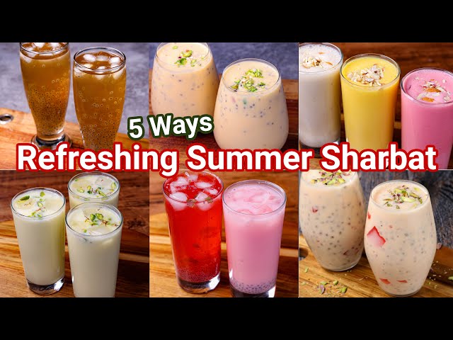 5 Refreshing Sharbat Recipes for Summer