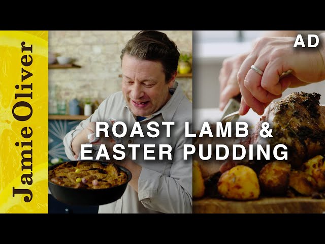 Roast Leg of Lamb & Easter Pudding