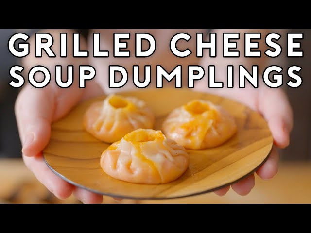 Grilled Cheese & Tomato Soup Dumplings