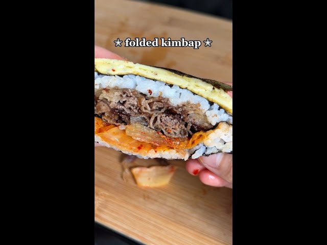 Folded Kimbap