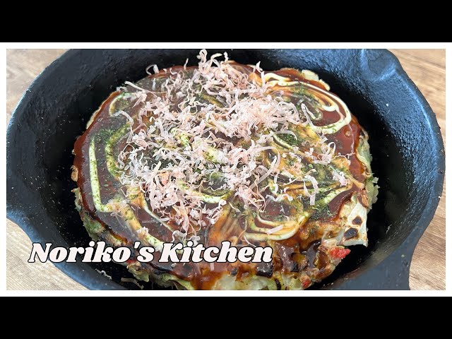 Shrimp and Cheese Okonomiyaki