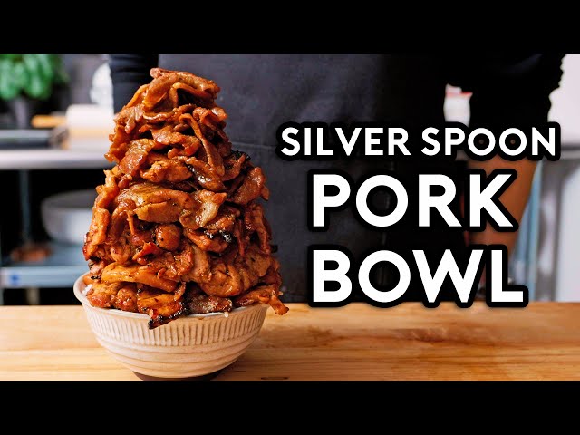 Pork Bowl from Silver Spoon