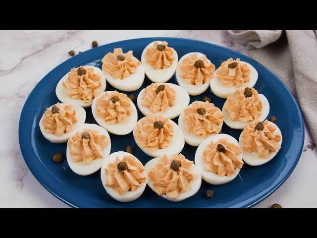 Tuna and mayo eggs: perfect for a simple and delicious appetizer