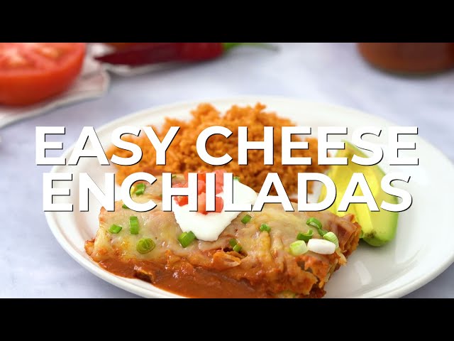 Easy Cheese Enchiladas