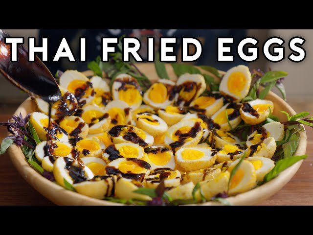 Thai Fried Duck Eggs