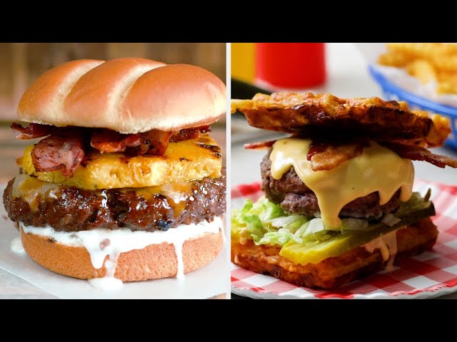 6 Juicy Burger Recipes You Can&t Live Without