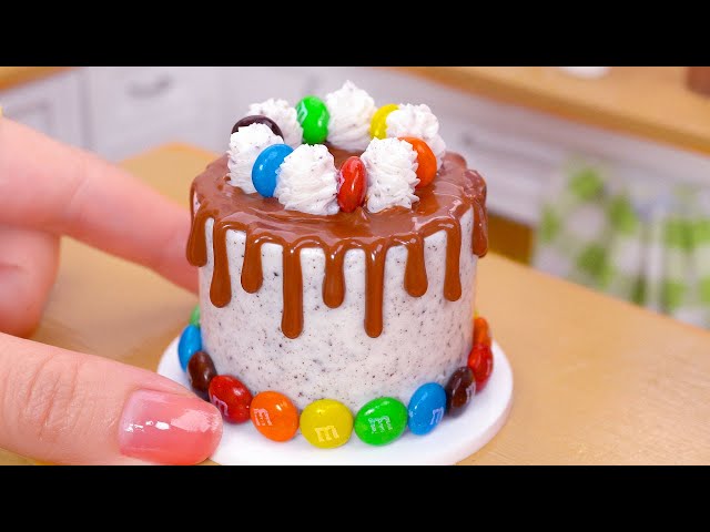 Yummy Miniature Oreo Cake Decorating With M&M&s Candy