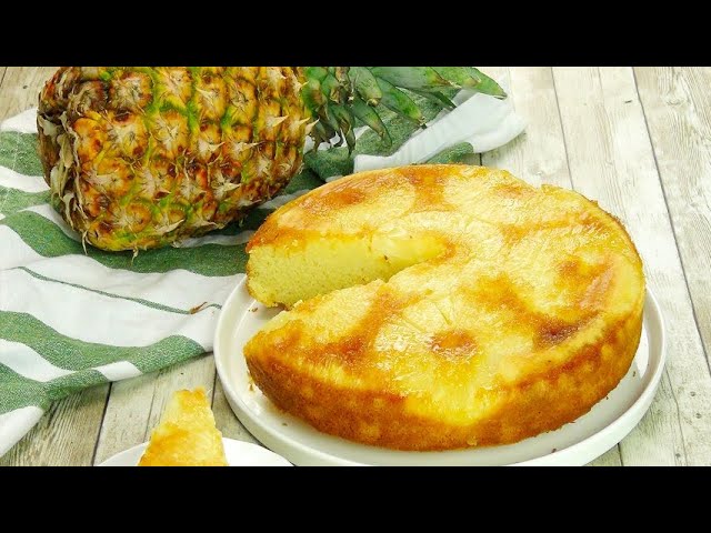 Pineapple upside-down cake: the easy and delicious dessert to try