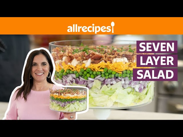 Vintage Seven Layer Salad