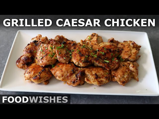 Grilled Caesar Chicken