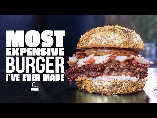 The most expensive burger