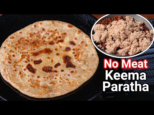 No Meat Veggie Keema Paratha