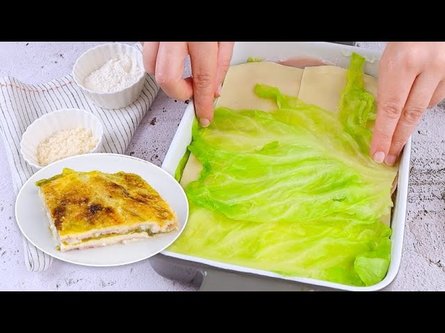 Cabbage lasagna