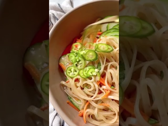 Spring Roll Bowls with Sweet Garlic Lime Sauce