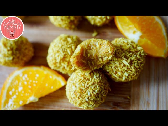 How To Make Orange Protein Balls