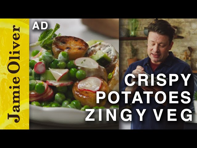 Crispy Potatoes & Zingy Veg
