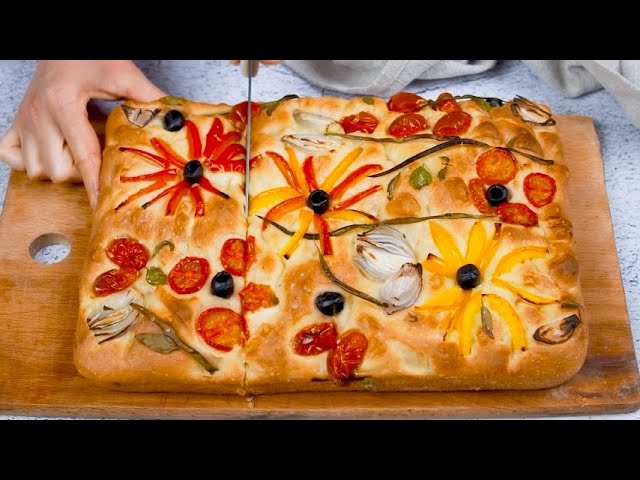 Flower Focaccia