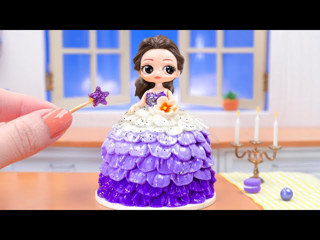 Satisfying Miniature Belle Doll Cake Decorating