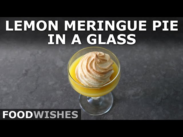 Lemon Meringue Pie in a Glass